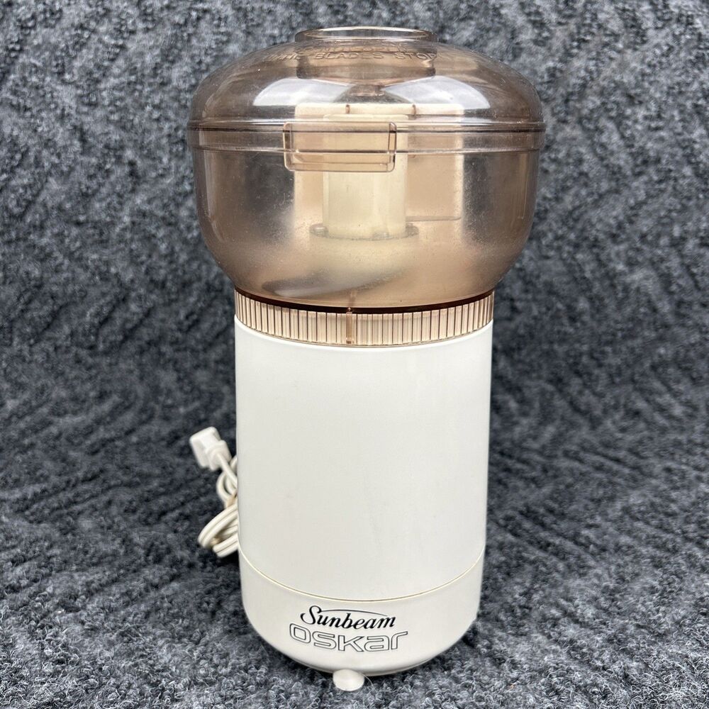 Vintage Sunbeam Oskar 14081 Food Processor Chopper Made in France Tested!